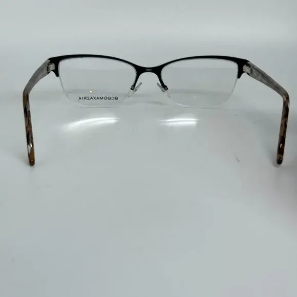 KANA＊ BCBGMAXAZRIA Kana Black Eyeglasses Frame 53-17-135mm B34mm